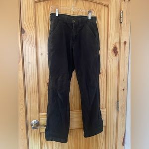 Carhartt black pants 30x30